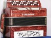 Russian Bayan B system button accordion
